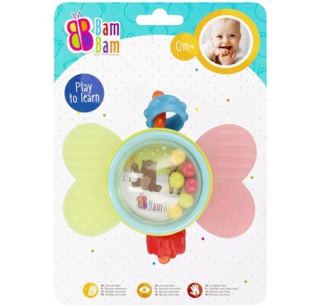 BAM BAM GRZECHOTKA MOTYLEK 15X20X8 B C 24 96