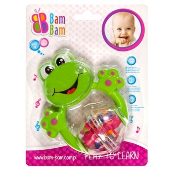 BAM BAM GRZECHOTKA ŻABA 9070