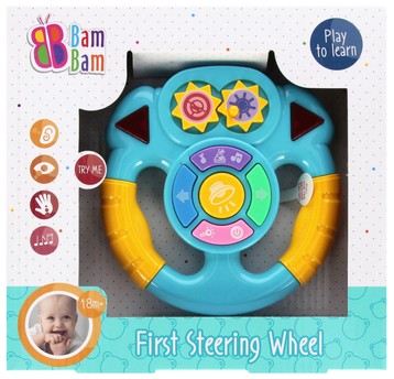 BAM BAM MUZYCZNA KIEROWNICA B/O 24X23X5 6376