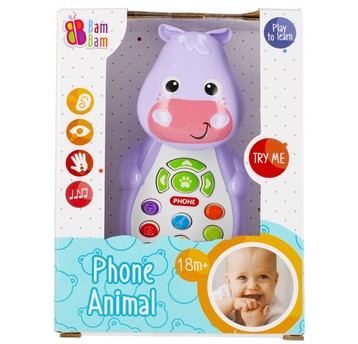 BAM BAM MUZYCZNY TELEFON HIP B/O 12X16X7 96/192
