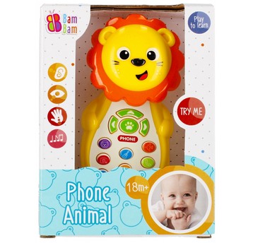 BAM BAM MUZYCZNY TELEFON LEW B/O 12X16X7 96/192
