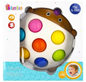 BAM BAM ZABAWKA SENSORYCZNA JEŻYK 6523