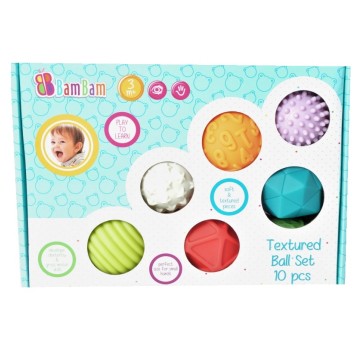 BAM BAM ZESTAW KUL SENSORYCZNYCH 10SZT 1332