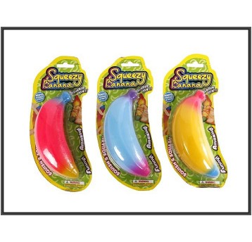 BANAN SUPER ROZCIĄGLIWY 14CM KOL TĘCZY 3RODZ 8666
