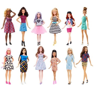 BARBIE FASHIONISTAS LALKI MODNE PRZYJACIÓŁKI FBR37