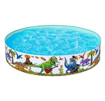 BASEN OGRODOWY DINOZAURY 183X38 7652