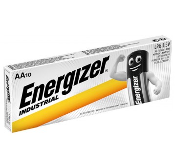 BATERIA (AA) ENERGIZER INDUSTRIAL ENER-AA10,(LR6)
