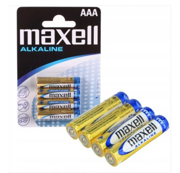BATERIA MAXELL ALKALICZNA LR03 4SZT.4010