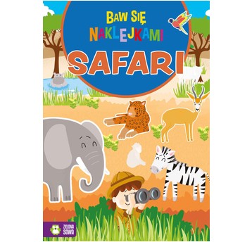BAW SIĘ NAKLEJKAMI.SAFARI 1765