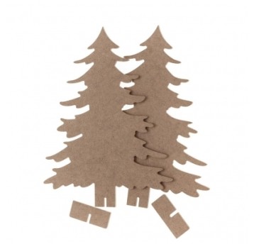 BAZA MDF - CHOINKI, 20,5 CM, 2 SZT.