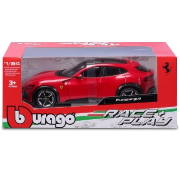 BB 18-26030 1:24 FERRARI R & P (W/O STAND) - PUROS