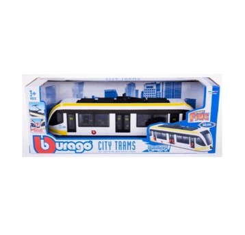 BB 18-32105 19 CM CITY TRAMS RED YELLOW 1056
