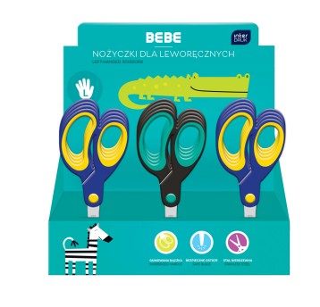 BBI Nożyczki szkol.dla lewo.13cm BB Kids A'12
