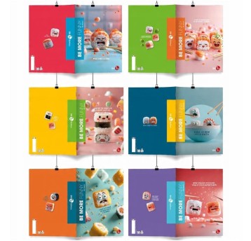 BE MORE ZESZYT A4 FUNNY KRATKA 96 STRON 100G A'10