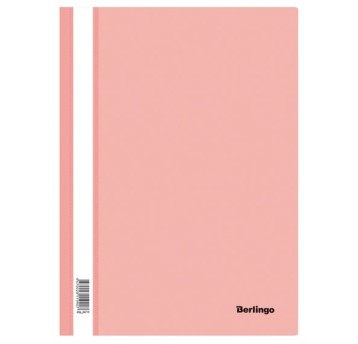 Berlingo Skoroszyt "Instinct", PP A4 JASNORÓŻ A'20