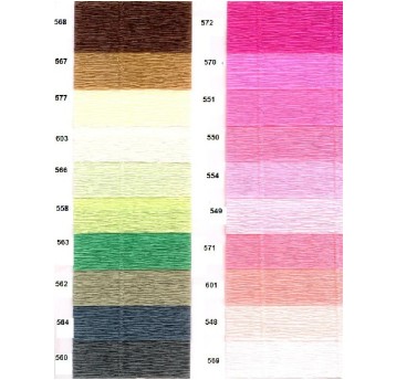 BIBUŁA KREPINA 50x250CM 180GR 570 RÓŻOWA FUKSJA