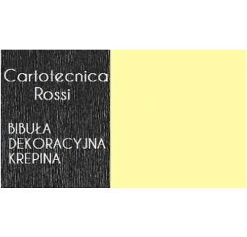BIBUŁA KREPINA 50x250CM 180GR 574 ŻÓŁTA JASNA 7403