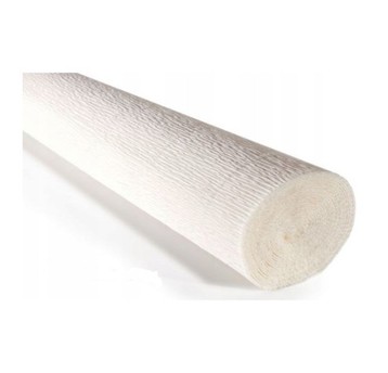BIBUŁA KREPINA 50x250CM 180GR 600 BIAŁA 0007