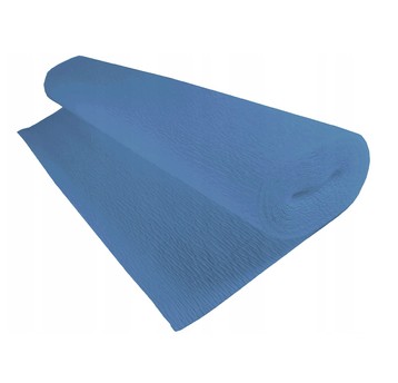 BIBUŁA KREPINA 50x250CM 180GR 615 NIEBIESKI LAZUR