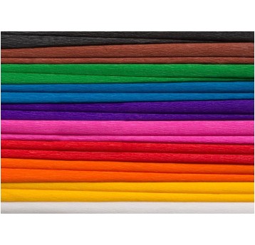 BIBUŁA MARSZCZONA 25x200CM MIX A HC (10) 6965