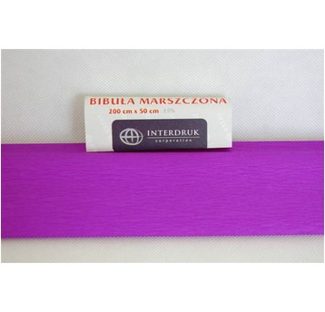 BIBUŁA MARSZCZONA NR 13 PURPURA 0701 A"10