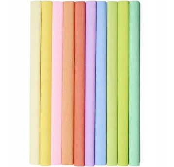 BIBUŁA TOPCREA 50X200 MIX PASTELOWA (10) 1494