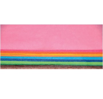 Bibuła w rol.mała12ark.38x50 op.5rol,12 ark 2601