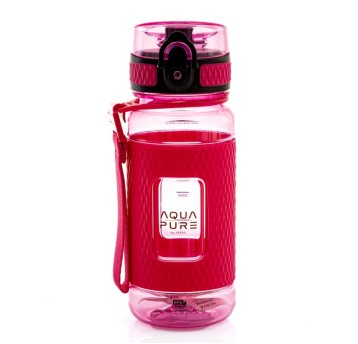 BIDON AQUA PURE BY ASTRA 400ML NEONOWY RÓŻ 1221