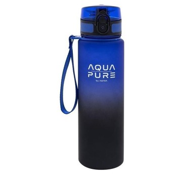 BIDON AQUA PURE BY ASTRA 600ML NIEBIES-CZARNY 3451