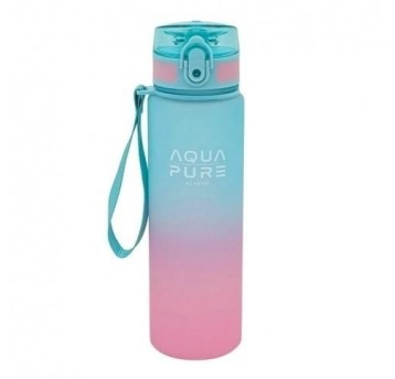 BIDON AQUA PURE BY ASTRA 600ML RÓŻOWO MIĘTOWY 3437