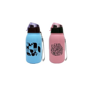 BIDON PLASTIKOWY / ROZOWY I NIEBIESKI 0562