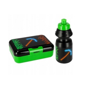 BIDON+ ŚNIADANIÓWKA PIXEL MINECRAFT GAME 1034