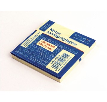 BLOCZEK NOTES SAMOPRZYLEPNY 76X76MM 100K A'12 7215
