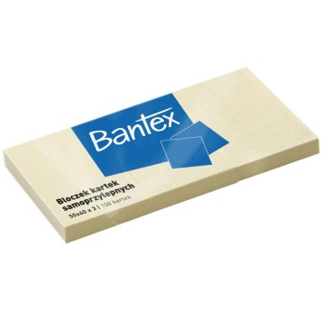 BLOCZEK SAMOP. 50X40/100K (3) ŻÓŁTE A"12