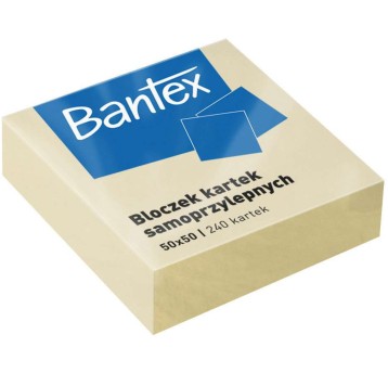 BLOCZEK SAMOP. 50X50/240K ŻÓŁTE 400086400 A'6