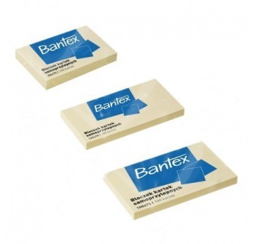 BLOCZEK SAMOP. 50X75/100K ŻÓŁTE A"12 400086385