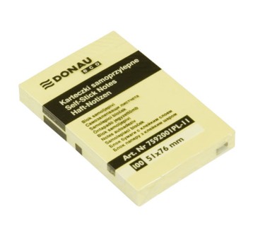 BLOCZEK SAMOP.DONAU ECO 51X76 ZÓŁTY 3613 A'12