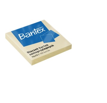 BLOCZEK SAMOPRZY. 75X75/100K ŻÓŁTE 400086384 A'12