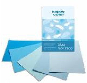 BLOK DECO BLUE A4/20K 170G 5 KOLORÓW 4865 A'5