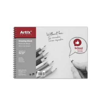 Blok do rysowania 20 ark. 33X23 130G 8602 A'12