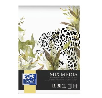 BLOK MIX MEDIA A4/25K OXF ART 225G 400166123 A'5