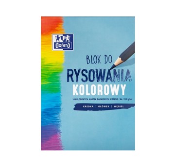 BLOK RYS A4/10K KOLOR BAR. W MASIE OXF 7503 A'20