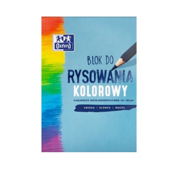 BLOK RYS A4/10K KOLOR BAR. W MASIE OXF 7503 A'20