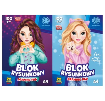 BLOK RYS. A4/20K ASTRAPAP 100G TOP TEENS A'10 2970