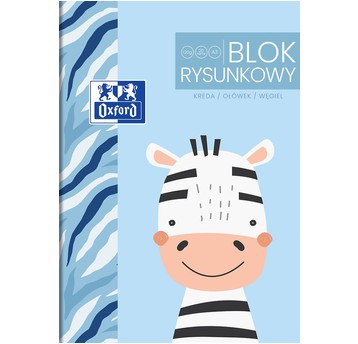 BLOK RYS. BIAŁY OXF KIDS A3/20K120G 400170350 A"10