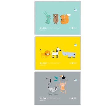 BLOK RYSUNKOWY A3/20K 120G B&B KIDS 7495