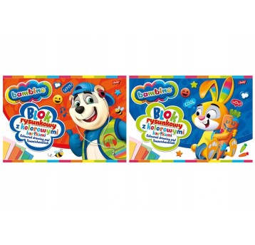 BLOK RYSUNKOWY A4/16K KOLOR BAMBINO 2878 A'10