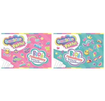 BLOK RYSUNKOWY A4/20K BAMBINO PASTEL 6300