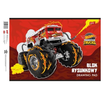 BLOK RYSUNKOWY A4/20K MATTEL HOT WHEELS 9057