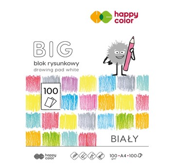 BLOK RYSUNKOWY BIG, A4/100K 100G 8917